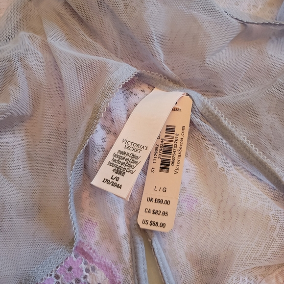 NWT Dream Angels Victoria Secret Lace Teddy Sz L - Picture 6 of 12